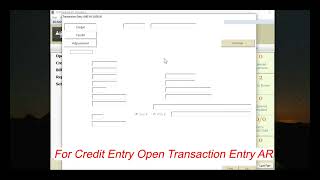 Transaction Entry AR(Sundry Debtors) in IDS 6.5 & 7.0 Software