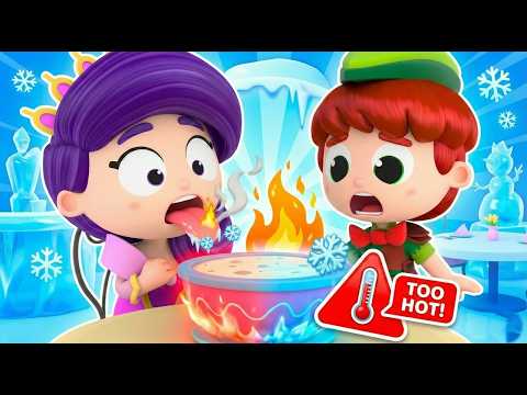 لا تأكل طعامك وهو ساخن جداً! 🍽️❄️ الجميلة النائمة | المكونات
