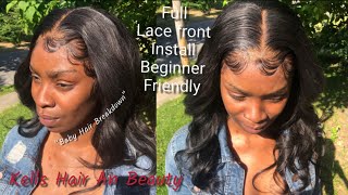 Bald Cap Lace Frontal install ❤️For Beginners screenshot 1