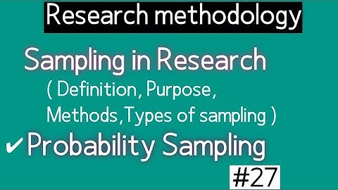 Sampling, research methodology bba, research methodology mba, sampling frame,research methods