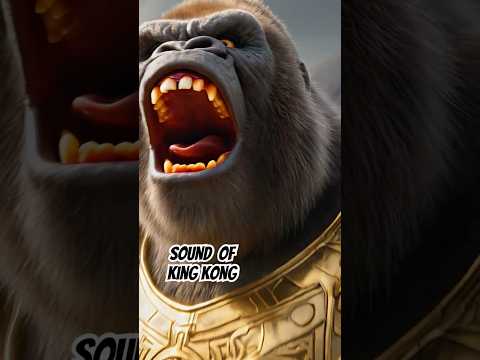 Sound Of King Kong キングコングの音 킹콩의 소리 Asmr Sound King Horror Kingkong Lion Marvel Gorilla 