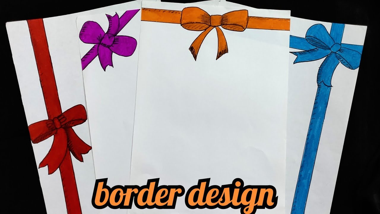 assignment border design download