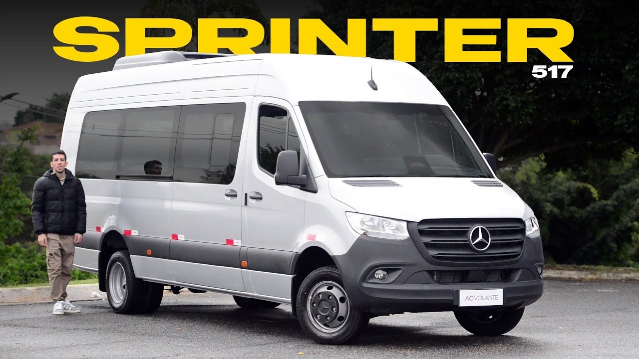 Mercedes Benz Sprinter 517 CDI (20+1) 2025 | A MAIOR VAN DE TODAS VALE QUASE R$ 500 MIL?