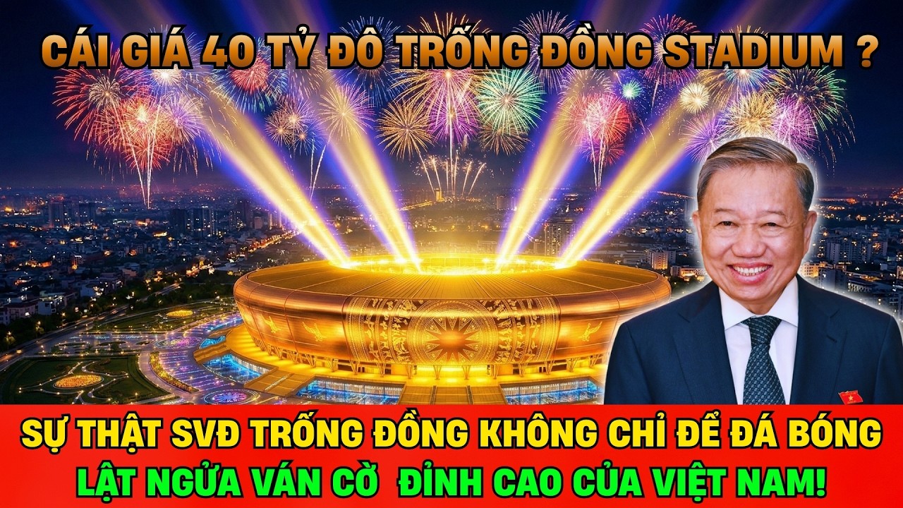 Sự Thật SVĐ Trống Đồng KHÔNG CHỈ ĐỂ ĐÁ BÓNG - Lật Ngửa Ván Cờ  Đỉnh Cao Của Việt Nam!