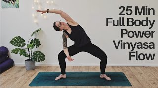 25min Full Body Power Yoga Flow // Beginner 2-Intermediate screenshot 3