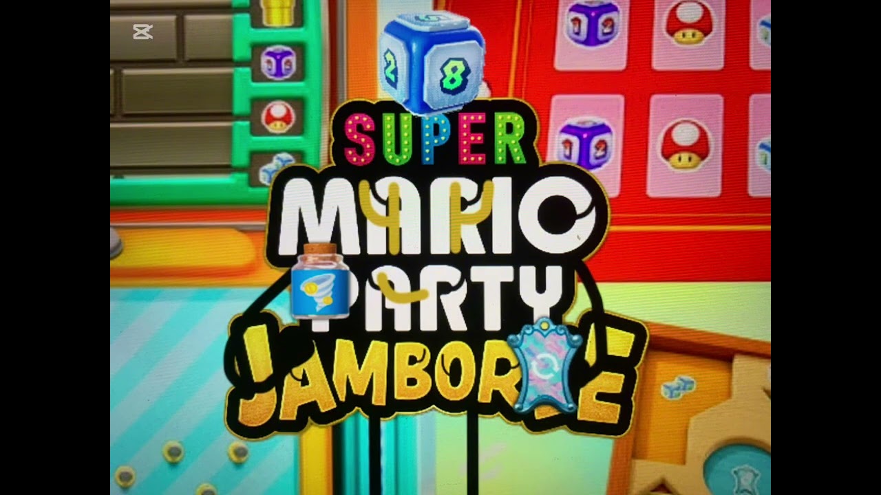 Super Mario Party Jamboree: items Minigames Music (Remake Animation Party)