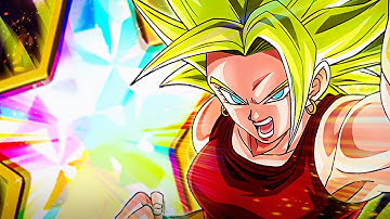 THE STRONGEST TUR!!!! 100% RAINBOW STAR DOKKANFEST SSJ2 KALE! (DBZ: Dokkan Battle)