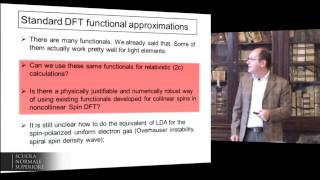 Giovanni Scalmani, A new method for use of DFT functionals in relativistic calculations
