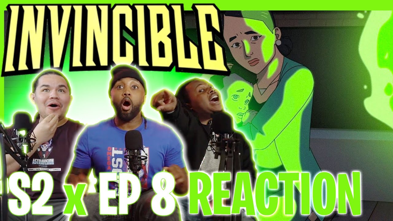 *INSANE* INVINCIBLE FINALE REACTION (S2 x Ep8) || WE WERE STRESSED THE F*** OUT!!
