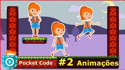 Série criando jogo no Pocket Code - Animações (vídeo 2/3)