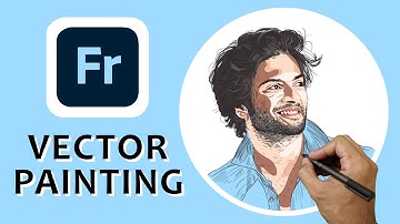 How to vectorize a photo for profile picture in Adobe Fresco [Vector Portrait Tutorial] -Digital Art