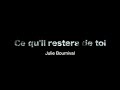 Ce quil restera de toi  julie bournival