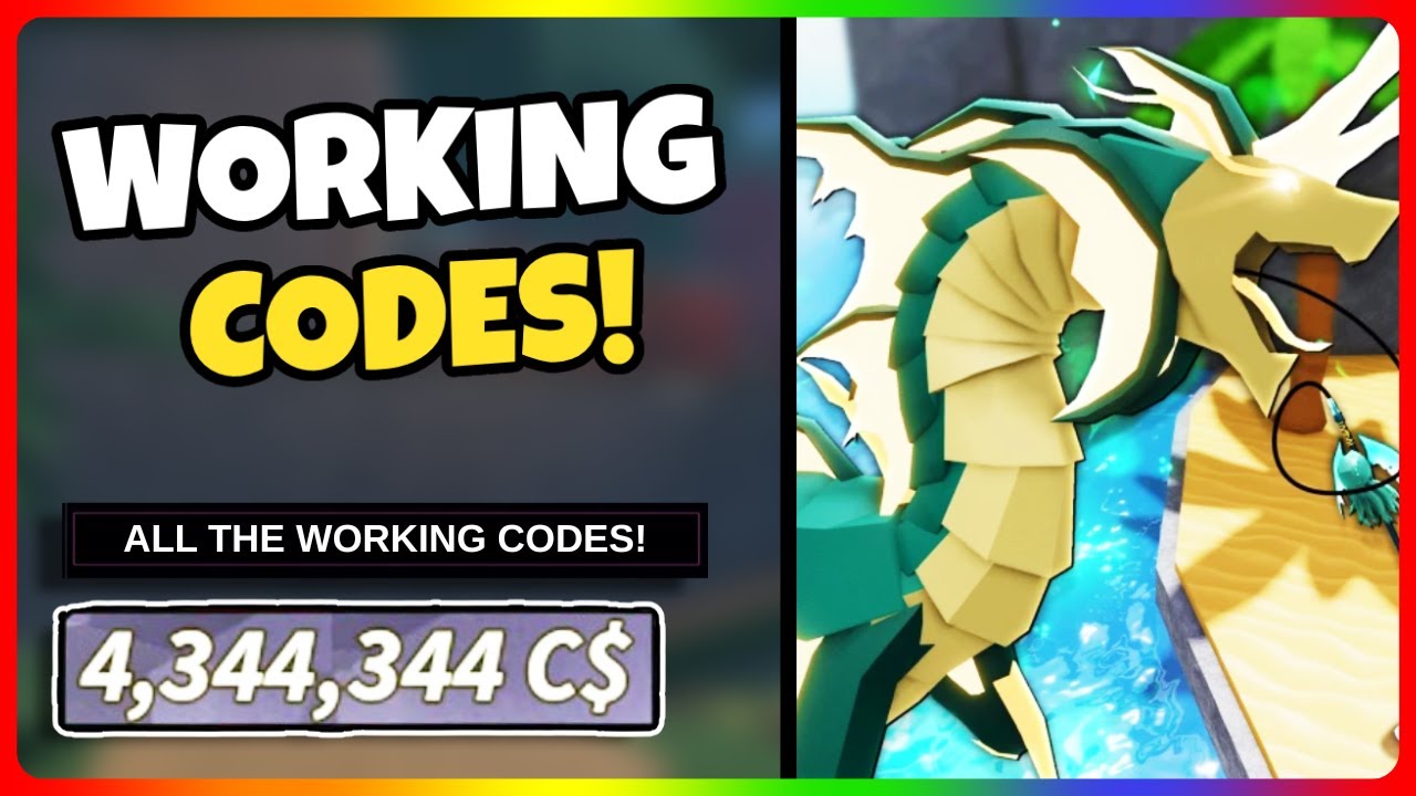 [NEW] All The WORKING CODES IN FISCH! | Roblox - YouTube