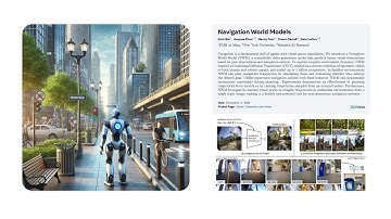 Navigation World Models | Latest from Yann LeCun
