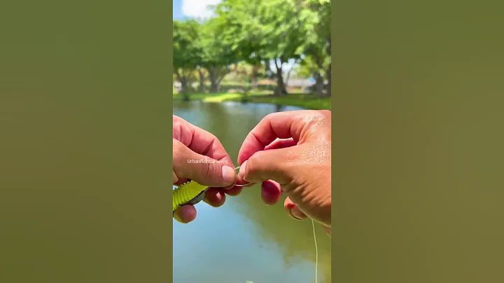 How to tie a uni knot #urbanfloridafishing #fishingvideos #fishingtutorial #bassfishing