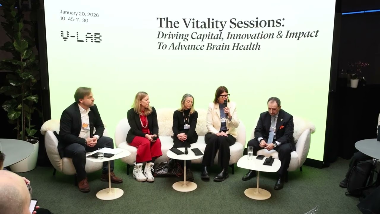 V-Lab at Hub Culture Driving Capital, Innovation & Impact to Advance Brain Health Davos 2026