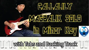 Callalily Magbalik Guitar Solos with Tabs and Backing Track - Alvin De Leon
