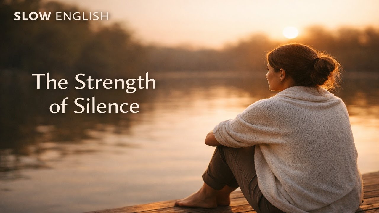 The Strength of Silence – Slow English Listening Practice
