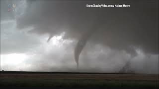 Yuma Colorado, Tornadoes Right In Front Of the Camera - 8/8/2023