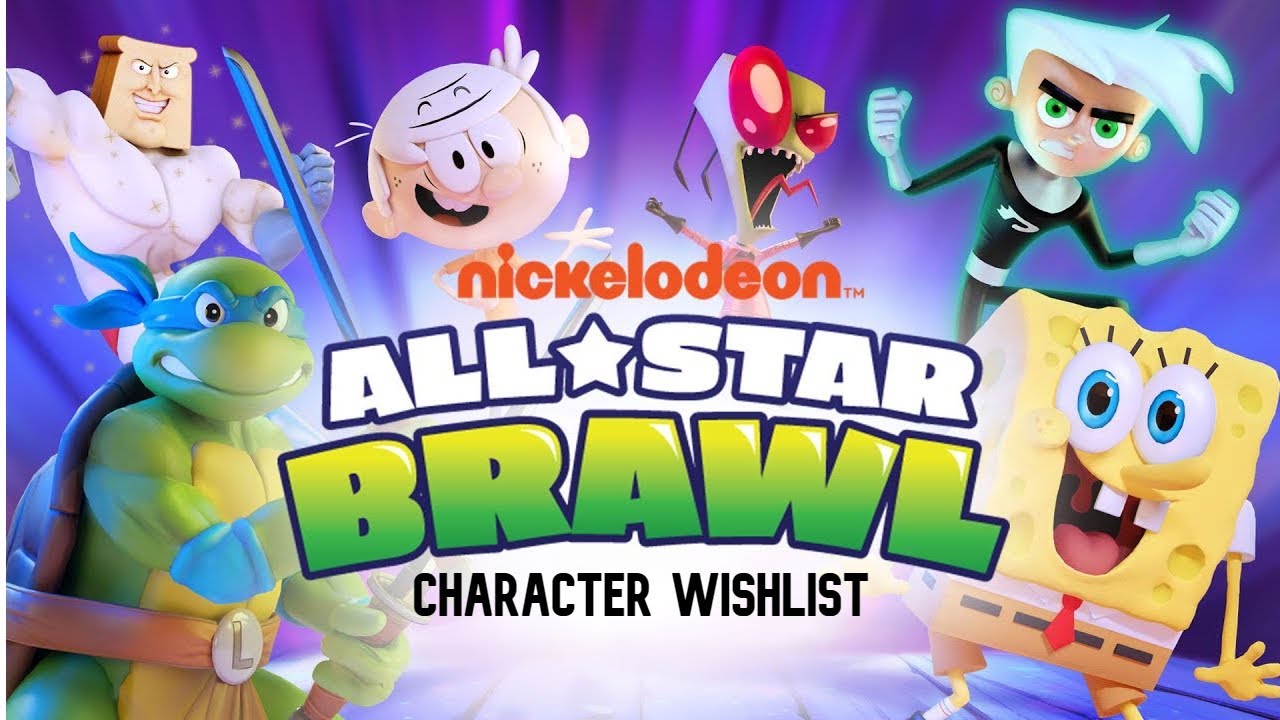 Nickelodeon All Star Brawl Character Wishlist