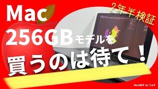 MacのSSD256GBモデルの購入は待って！２年半検証し続けた結果、個人的には512GBの方がおすすめです
