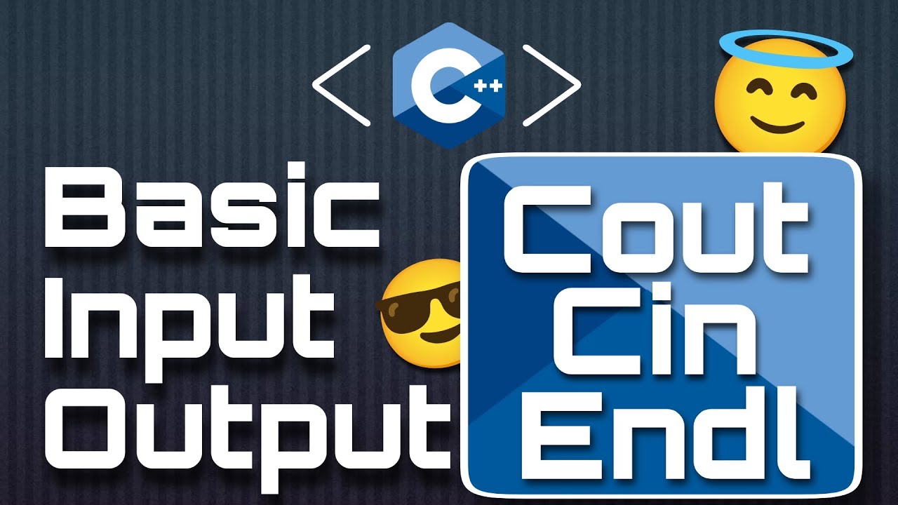 C++ Basic Input Output (cin, cout, endl) | C++ Tutorial - YouTube