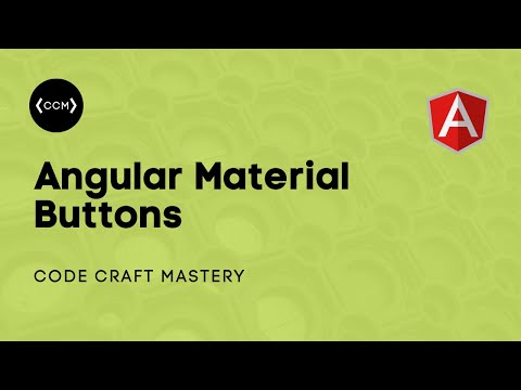Angular Material Buttons