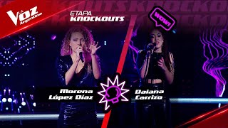 Knockout #TeamMauyRicky - Daiana Carrizo vs. Morena López Díaz - La Voz Argentina 2022