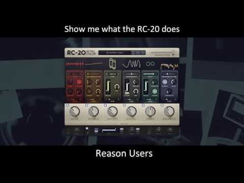 Show me what the RC-20 Retro Color does - Reason Users