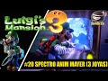 LUIGI&#39;S MANSION 3 - GUÍA 100% | #20 Planta 8 Spectro Ánim Mayer (3 joyas) | Nintendo Switch