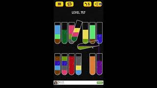 Water Sort Puzzle Level 757