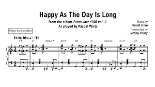 Download Lagu Happy As The Day Is Long - Pascal Wintz - Piano transcription MP3