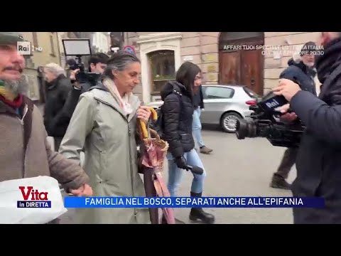 Video Famiglia nel bosco, Epifania amara - Vita in diretta 06/01/2026