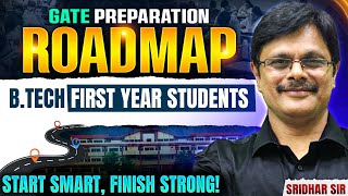 B.Tech First Year Roadmap | How to Crack GATE While in College | Complete Roadmap Profile