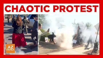 Rep. Grijalva says she was pepper sprayed by ICE during raid protest