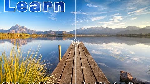 Quickly Remove distracting objects from a scene In Photoshop