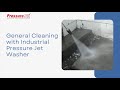General Cleaning Applications using Industrial Pressure Jet Washer | PressureJet #HighPressureWasher