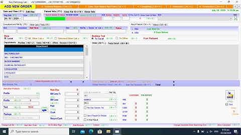 Easy Pathology Lab Add New & Order Culture Test - Best Medical Laboratory Software  SMS & Whats App