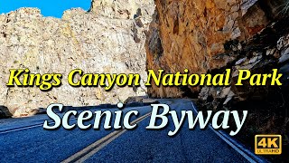 Scenic Byway, Kings Canyon National Park, California