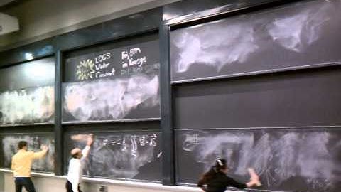 MIT 18.02 EPIC BOARD ERASING - BJORN POONEN