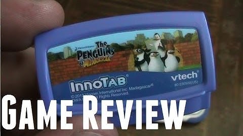 Penguins of Madagascar for InnoTab Game Review with Game Play