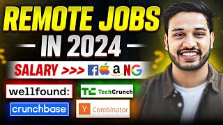 Remote Jobs in 2024 | HUGE Salaries more than FAANG | How to get remote jobs ?  | Kushal Vijay