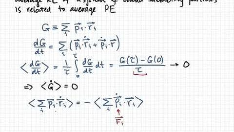 Virial Theorem
