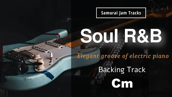 Soul RnB Guitar Backing Track in C minor