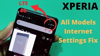 Sony Xperia All Models Internet Settings Data Only Show Fix | xz3 xz2 l2  xa2 xz1 xa1 e5 screenshot 2