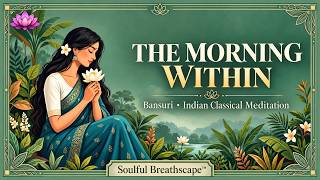 Morning Glow 🌿 Bansuri Therapy Meditation Music for Stress Relief, Deep Focus | Nervous System Reset