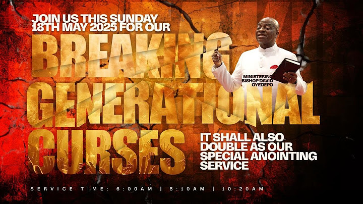 BREAKING GENERATIONAL CURSES SERVICE | 18, MAY 2025 | FAITH TABERNACLE.