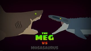 The Meg VS Mosasaurus (a Jurassic World and The Meg crossover fanflim)  part 1/2