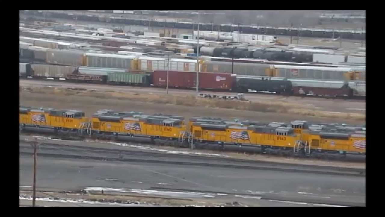 Lots of Brand New SD70AH's in Bailey Yard North Platte, NE YouTube