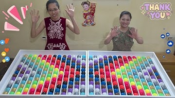 🌈✨ Sorting Color Balls with ASMR | Soothing & Addictive Puzzle Game 🎯